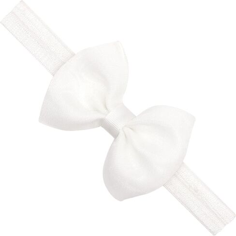 PLH Small Grosgrain Bow on Baby Band, Hot Pink, Small in Saudi Arabia