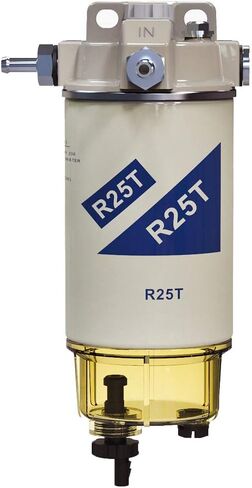 iFJF R25T Water Collection Bowl Replacement for 245R Series Assembly 2/10/30 Micron or S3213 10 Micron Fuel Filter/Water Separator Clear Nylon Withstand High Temperature and Pressure in Saudi Arabia