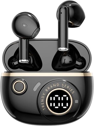 Cute Kids Earbuds Child Blue Tooth Ear Buds for Kids Girls for School with Case, Pink TWS True Wireless Earbuds Bluetooth Headphones Wireless Earphones for iPhone Android Phones Small Ear Canals Women in Saudi Arabia
