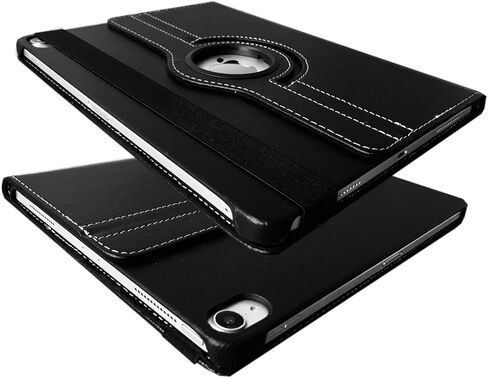 Case for ipad Pro 12.9 inch 3rd Generation 2018 Model A1876 A2014 A1895 A1983 360 Degree Rotating Smart Leather Auto Sleep/Wake Butterfly-Flower Design in Kuwait