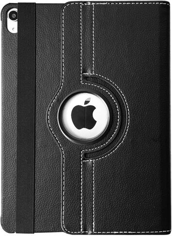 Case for ipad Pro 12.9 inch 3rd Generation 2018 Model A1876 A2014 A1895 A1983 360 Degree Rotating Smart Leather Auto Sleep/Wake Butterfly-Flower Design in Kuwait