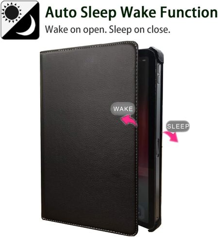Case for ipad Pro 12.9 inch 3rd Generation 2018 Model A1876 A2014 A1895 A1983 360 Degree Rotating Smart Leather Auto Sleep/Wake Butterfly-Flower Design in Kuwait