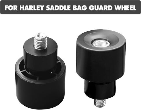 Motorcycle M12 Decorative Wheel Screw Install on Engine Guard Saddlebag Guard for Harley-Davidson Touring Street Glide Road Glide Road King Electra/Ultra Models (A pair,Blue) in Saudi Arabia