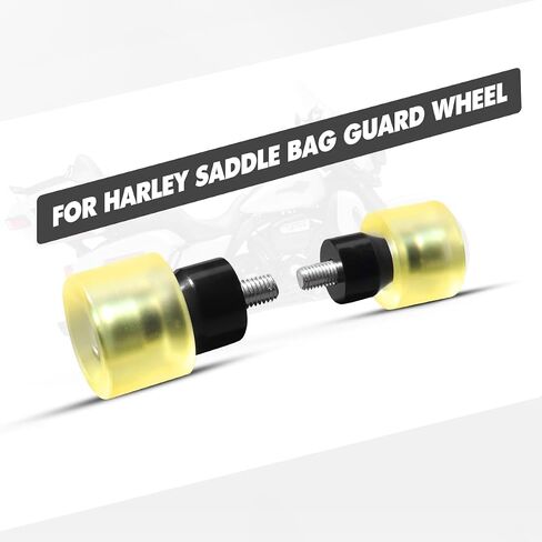 Motorcycle M12 Decorative Wheel Screw Install on Engine Guard Saddlebag Guard for Harley-Davidson Touring Street Glide Road Glide Road King Electra/Ultra Models (A pair,Blue) in Saudi Arabia