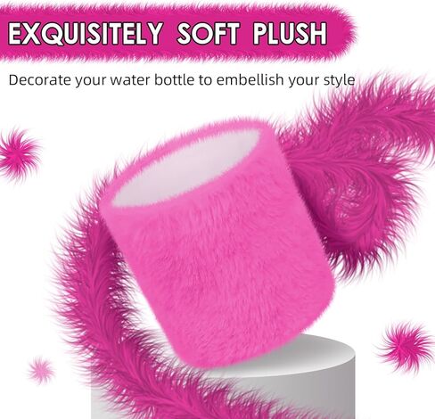 حذاء WUQID من السيليكون عالي الحماية من القطيفة، متوافق مع Stanley H2.0 40oz 30oz 20oz & IceFlow Flip 30oz 20oz، كم مطاطي فاخر من الفرو الصناعي in Kuwait