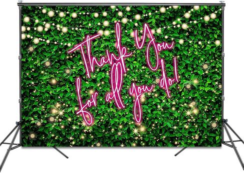 شكرًا لك على كل ما تفعله في خلفية 7x5ft الأوراق الخضراء بفضل موظف الموظفين المعلم الطبيب التقاعد الخلفية الممرضات أستاذ اليوم نقدر لك حقًا الدعائم in Kuwait
