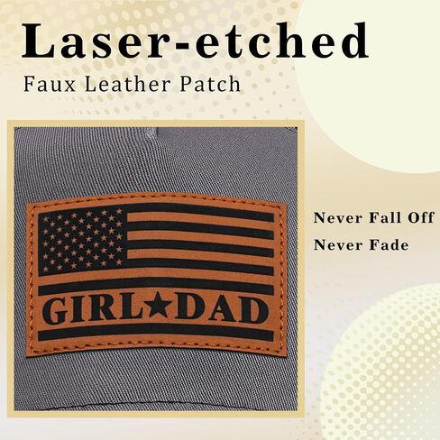 Girl Father Daddy Gifts Dad Hats for Men, Adjustable Dad Trucker Hat, Fathers Day Birthday Gifts from Daughter in Kuwait