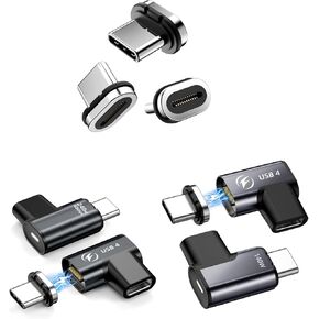 HanCenDa USB C Magnetic Adapter 2Pack 240W+ 2Pack 140W