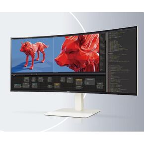 LG 38BR85QC-W Ultrawide Curved 37.5 بوصة WQHD+ (3840 × 1600) شاشة عرض منحنية