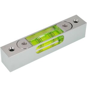 عالي الدقة من الألومنيوم سبيكة المعادن مستوى الفقاعة قابلة للتعديل الفقاعة الصغيرة مربعة شريط مغناطيسي مضيئة 66 حفرة الملعب 56 ملم in Kuwait