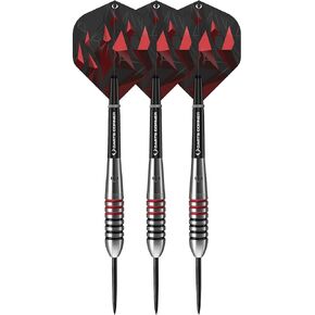 Darts Corner Astrofire Darts | Standard and Personalised Knurled Steel Tip Dart Set | Availble in 22g, 24g, 26g, 28g & 30g
