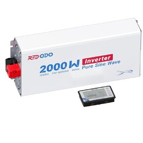 Redodo Pure Sine Wave Inverter 12V DC to 110V-120V and Battery Monitor with Shunt
