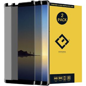 (حزمة) متوافقة مع واقي شاشة الخصوصية Galaxy Note 8 ، [مضاد للتجسس] [Proof)