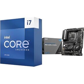 Intel Core i7-13700K Gaming Desktop Processor + MSI PRO Z690-A Motherboard