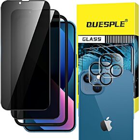 2 Pack for Samsung Galaxy S22 Ultra Privacy Screen Protector 6.8 Inch, 9H Tempered Glass, Easy Installation, High Sensitivity, Case Friendly [Does not support fingerprints]