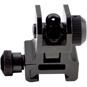 Sniper MFLRS01 Removable Flip-up Tactical Rear Sight Complete with Dual Aiming Aperture