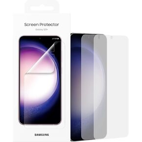 SAMSUNG Galaxy S23+ Plus Phone Screen Protector, Front Display Protective Film Shield, High Touch Sensitivity, Anti Scratch, Anti Fingerprint, Easy Installation, US Version, EF-US916CTEGUS, Clear, 0.01"L x 7.13"W