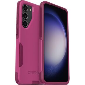 OtterBox Galaxy S23+ Commuter Series Case - INTO The Fuchsia (Pink), Slim & Tough, Pocket-Friendly, with Port Protection - Non-Retail Packaging