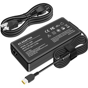 135W Charger for Lenovo ThinkPad T440 T440S T450P T470P T540p T15p W540 W541 W550s Ideapad Yoga Y50-70 Y50-80 Y50p Y50p-70 G405 G410 G505 4X20E50558 Laptop Adapter