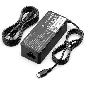 45W Type USB C Charger Compatible with Acer Chromebook N16Q10, N16Q11, N16Q12, N17Q5, N17Q8, N17Q9, N17Q10, N18Q1, N18Q2, N18Q3, N18Q5, N15Q13, A18-045N1A, A16-045N1A Type C Laptop Power Supply Cord