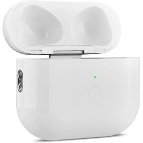 Replacement Case for Airpods 3 Charging Case,Easy to Pair Your Air pods 3rd Gen Earbuds with Pairing Button,Support Both Wired and Wireless Charging,iPods Gen 3rd Generation