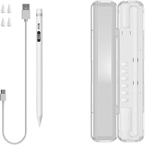 حالة قلم رصاص لـ Apple Pencil (USB-C)/الجيل الأول وحامل حالة الجيل الثاني وقلم القلم لـ Apple iPad