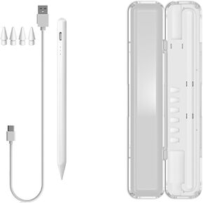 Pencil Case for Apple Pencil (USB-C)/1st Generation and 2nd Generation Case Holder and Stylus Pen for Apple iPad