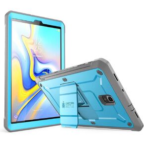 Supcase for Samsung Galaxy Tab A 10.5 بوصة Case 2018 (Unicorn Beetle Pro) ، [واقي الشاشة المدمج والوقوف] غطاء الكمبيوتر اللوحي الوعرة المدمجة لعلامة Tab Galaxy A 10.5 SM-T590/T595/T597 ، الأزرق