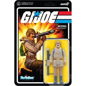 Super7 G.I. Joe Cobra Shocktrooper (Rifle C) - 3.75" G.I. Joe Action Figure with Accessory Classic Cartoon Collectibles and Retro Toys