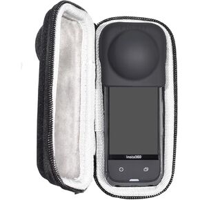 Fotoleey Portable Case and Lens Cap for Insta360 X4