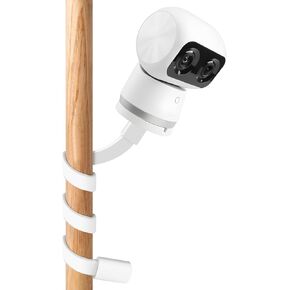 مرن تويست جبل متوافق مع كاميرا Eufy Security Indoor CAM S350 ، الأمان الداخلي CAM E220/P24 ، من السهل التحرك مع ذراع GOSONECK 19.68 في 19.68 بوصة ، بدون أضرار الجدار ولا توجد أدوات مطلوبة
