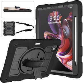 iPad Pro 11 Case with Pencil Holder, Compatible with iPad Air 4th Gen 10.9 Inch, 360 Rotating Stand