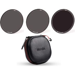 Haida Nanopro 77mm ND 3 Filter Kit ND8 ND64 ND1000 Neutral Density Multi-Coated Optical Glass Hard Shell Case HD4501-77…