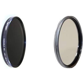 TIFFEN 77MM متغير الكثافة المحايدة مرشح 77VND لعدسات الكاميرا ND & DIGITAL HT مستقطب دائري متعدد المغلفة