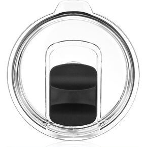 Tumbler Lids for Yeti, 2 Pack 20 oz Magnetic Replacement Tops for 20 oz Tumbler, 16 oz Pints, 10/24 oz Mug, 10 oz Lowball, Spill Proof Covers with Magnetic Slider for Ozark Trail, Old Style Rtic