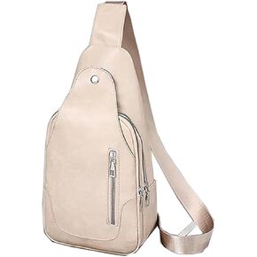 Cross Body Bag Sling Backpack Bag,Crossbody Bag Chest Bag with Belt Waist Pack for Women Man