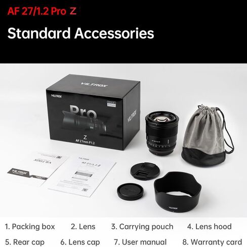 VILTROX AF 40mm F2.5 f/2.5 Z Mount Lens for Nikon Mirrorless Cameras,Full Frame Auto Focus Lens for Zf Z5 Z50 Z6 Z6II Z7II Z8 Z9 ZFC Z30 Z9 Z8 in Saudi Arabia
