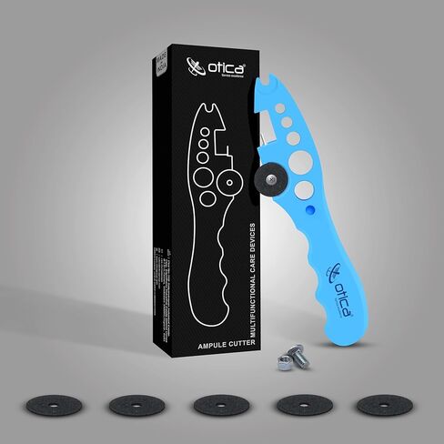 OTICA Ampoule Cutter for Doctors Nurse, Glass Bottle Cap Remover Cutter Ampule Breaker for Hospital and Clinic (White) in Kuwait