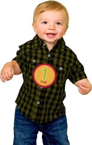 Belly Banter Baby Monthly and Holiday Stickers For Boy - Baby By Month Growth Stickers for Clothing and Baby Scrapbook Keepsakes Stickers - Great Baby Shower Gift and Baby Room Stickers 31 Sticker Bundle Pack in Saudi Arabia