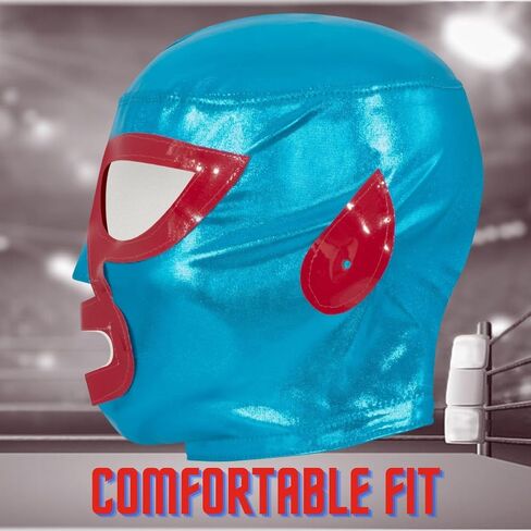 Artisans Bazaar Mexican Lucha Libre Costume Wrestling Masks - Variety of Styles with Popular Luchadores - Costume Accessory in Kuwait