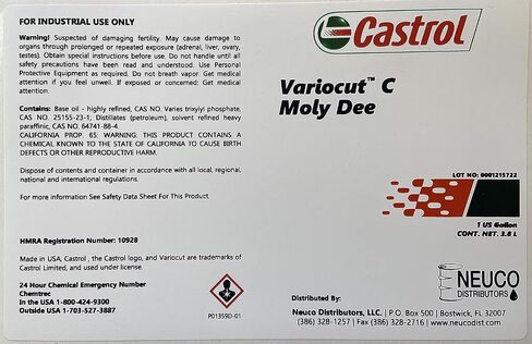 كاسترول 05226-CTCP Variocut™ C Moly Dee سائل التنصت عالي الأداء in Saudi Arabia