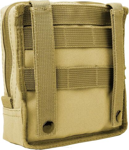 3VGear Sidekick Molle Utility Pouch - أكياس تكتيكية EDC Molle مع جيوب داخلية وحلقات مرنة للمعدات التكتيكية - البوليستر المقاومة للمياه 600D الوعرة in Saudi Arabia