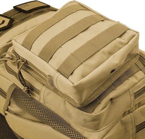 3VGear Sidekick Molle Utility Pouch - أكياس تكتيكية EDC Molle مع جيوب داخلية وحلقات مرنة للمعدات التكتيكية - البوليستر المقاومة للمياه 600D الوعرة in Saudi Arabia