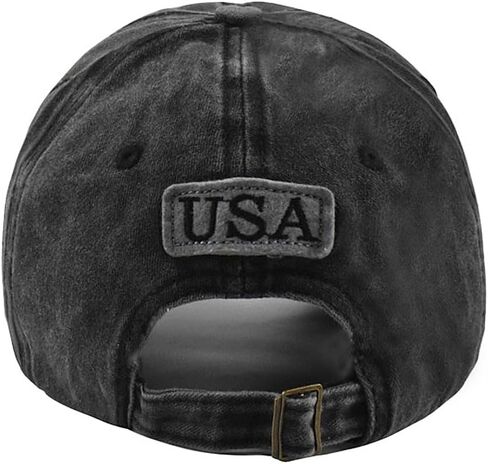 Vintage Baseball Cap for Men Women UPF50+ Washed Cotton Low Profile Adjustable Distressed Golf Dad Hat in Kuwait