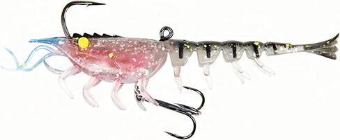 Super Durable TPE Fishing Lures for Crappie Trout Walleye，Lifelike Shrimp Crayfish Swimbait,Pre-Rigged Fishing Jig Lures for Freshwater and Saltwater in Saudi Arabia