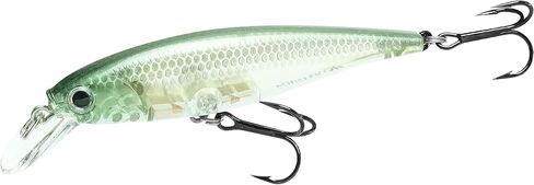 LUCKY CRAFT Pointer 78SP Fishing Lures, 3" Freshwater Bass & Trout Lures, Suspending 4ft-5ft Depth, Jerkbait, Bass Fishing Gear and Accessories, Ghost & Aurora in Saudi Arabia