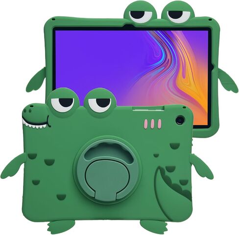علبة الرسوم المتحركة لـ iPad Pro 11 "Case M4 2024 ， Monehoysy Cute Silicon Silicone Kickstand [Drop Proof ، Proof ، anti slip in Kuwait