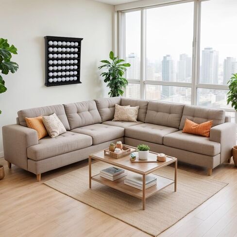 علبة عرض كرة جولف رائعة - حامل كرة الجولف شاشة الجدار جبل الظل مربع - ديكور المكتب وتخزين محلول لكرات الجولف in Kuwait