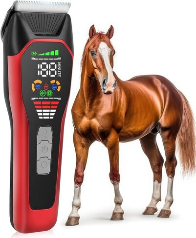 Horse Clippers Low Noise Rechargeble Horse Trimmer Kit in Kuwait