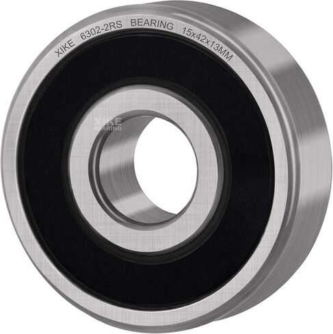 XiKe 10 Pcs 6308-2RS Double Rubber Seal Bearings 40x90x23mm, Pre-Lubricated and Stable Performance and Cost Effective, Deep Groove Ball Bearings. in Kuwait